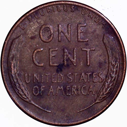 1952 Lincoln Wheat Cent 1C muito bom