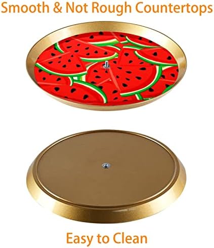 Suporte de bolo, conjunto de exibição de mesa de sobremesa, placa de exibição de sobremesa de frutas, padrão de fruta de melancia vermelha
