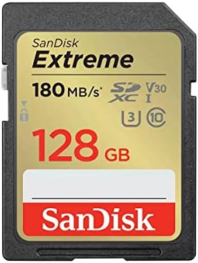 Sandisk Extreme 128 GB Classe 10/UHS -I V30 SDXC - 1 pacote