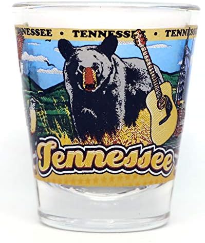 Tennessee State Wraparound Shot Glass