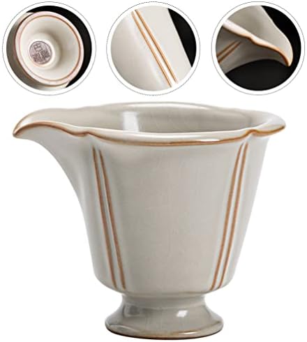 Porcelana de porcelana Mini Creamer de cerâmica Copa Graves Pedro de café Creme de leite com leite jarro Mini molho jarro de jarro de jarro de kung Fu Fu Cup