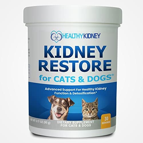 Restauração de rim Cats & Dogs & Kidney Restore Treats para cães Suplemento para rins de apoio a animais de estimação renais caninos