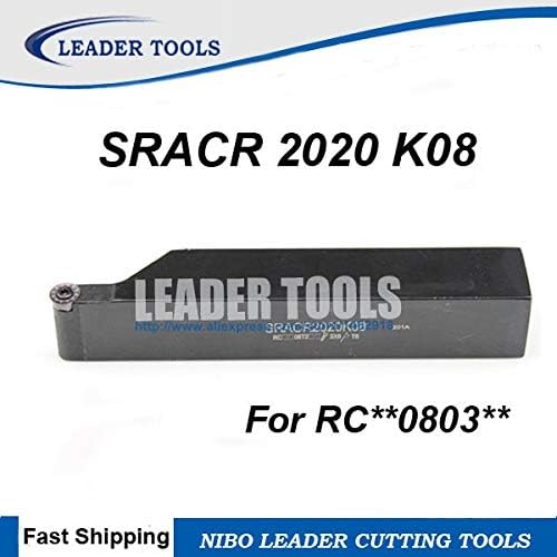 FINCOS SRACR/L2020K08 TOLADOR DO FERRAMENTO 20 * 20 * 125mm Máquina de torno de torno de torno de 125 mm