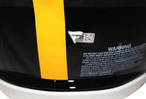 Ben Roethlisberger assinou o Pittsburgh Steelers Authentic Speed ​​Helmet Fan 37797 - Capacetes NFL autografados