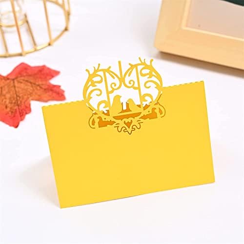 Cartões de lugar de mesa, cartão de casamento, cartões de nomes de lugar, 100 x cartões de casamento, cartas de bird bird, cartas