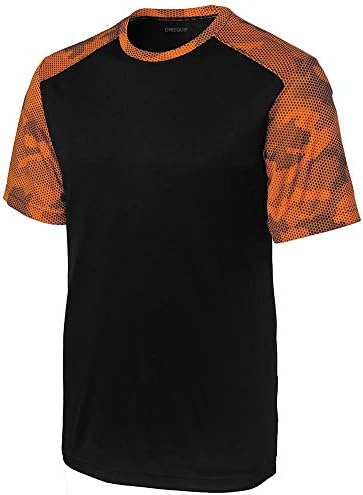 Driequip Camohex Huming Wicking Athletic Training T-shirts. XS-4XL