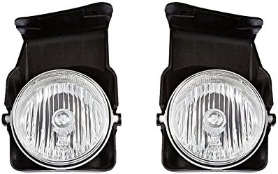 Novo par de luzes de nevoeiro rarefelétrico compatível com GMC Sierra 3500 2003-2004 15190985 15190984 GM2593128 GM2592128