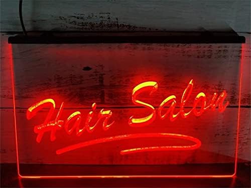 DVTEL Hair Salon Néon Modelagem LED LEDAS LEZAS LUMAS LUNTAS LUMAS SIGNA PAINEL DE ACRYLIC Luz decorativa, 60x40cm Hotel Restaurant Bar Coffee Shop