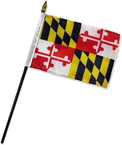 Maryland 4 x6 bandeira de bastão