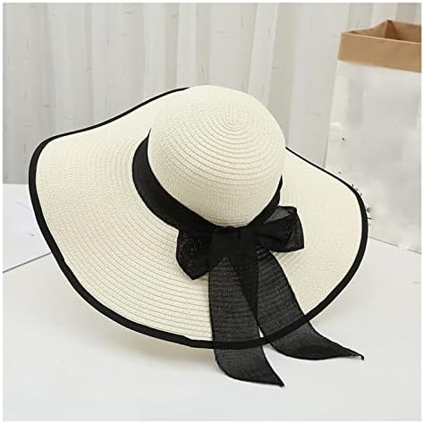 ZSEDP CHAPA DE Praia Tide férias de verão Big Big ao longo do chapéu capa de sol Face Cool Hat Hat Sun Hat Summer Summer