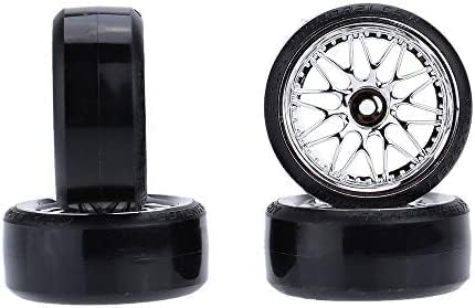 GOOLRC 4PCS/Set 1/10 Drift Car pneus de pneu duro Substituição para Traxxas HSP Tamiya HPI Kyosho On-Road Drifting Car