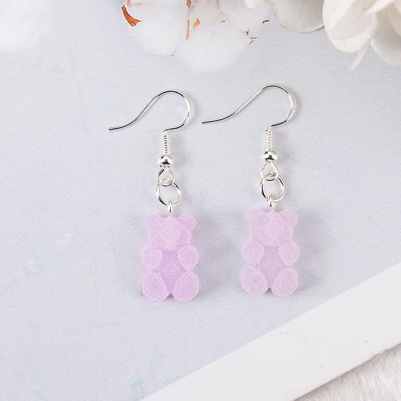 Brincos de partida de goleto de Koleso 1Pair Multicolor Resina Epóxi Brincagem Jóias de Moda DIY-90779