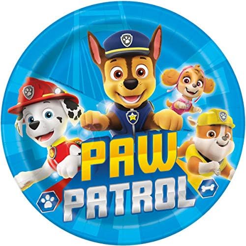 Paw Patrol Chase Marshall Rocky Rocky Birthday Party Supplies Bundle Pack para 16 convidados