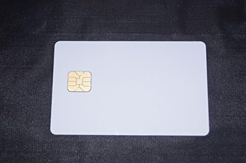 Blank estreito hico mag tira com 4428 cartões de identificação de chip Smart Chip, impressão de dupla face