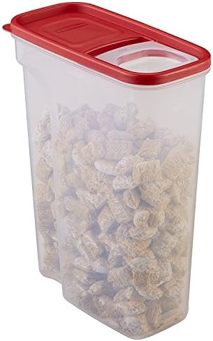 Rubbermaid Flip Top Cereal Ceer, recipiente modular de armazenamento de alimentos, 3 pacote, 22 xícaras de 18 xícaras