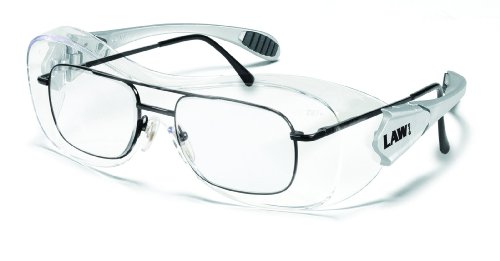 Lei de tripulações sobre o policarbonato de vidro Clear Anti-Fog Lens Segurança de lentes com manga híbrida do templo preto