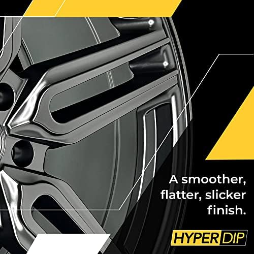 Kit de tinta para rodas hiperdip Dipyourcar, conjunto de tinta de aro, pateta automotiva pulverizável, proteção descascável