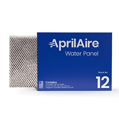 Abrilaire 12 Painel de água Substituição do filtro de umidificador para Modelos de umidificador da casa de Aprilaire