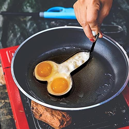 Frita de ovo engraçado de Waga, anel de ovo sem aço inoxidável, ferramenta de cozinha de panqueca de ovo, anéis de molde de ovo