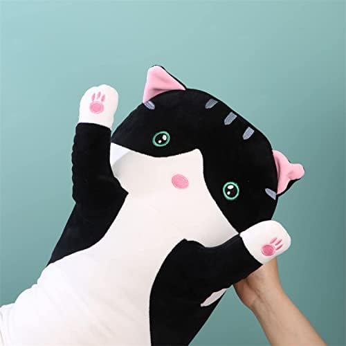 Pillow gigante Cat para luxuosos Kitty Sleeping Abrafando travesseiro, brinquedo de almofada de travesseiro de boneca de gatinho de