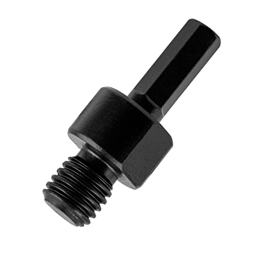 Adaptador de broca de núcleo de 1PCS, hastidura hexadecimal de 5/8 - 11 masculino para serra de diamante