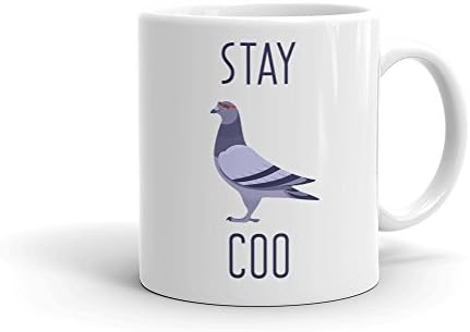 Stay COO Funny Funny Pigeon Novelty Humor 11oz Cuple