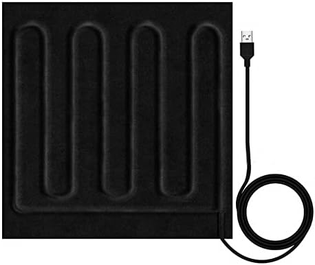 Almofada de aquecimento elétrico portátil USB. CARRO DE VODO DE OFÍCULO DE INVERIMENTO DIVERNO AQUECIMENTO DE MICROWAVE