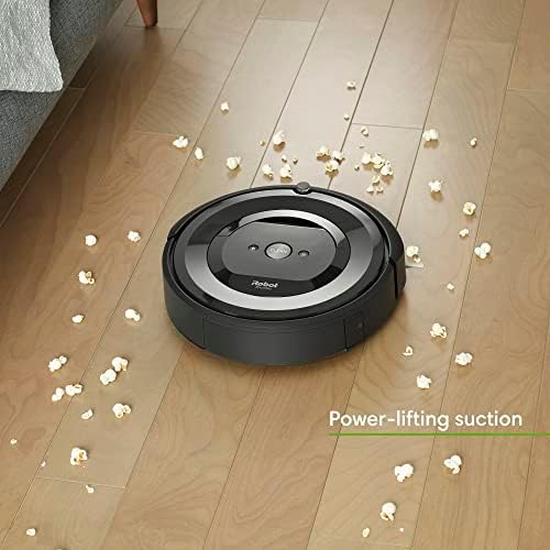 IroBot Roomba E5 Robot Vacuum-Wi-Fi conectado, trabalha com Alexa, ideal para pêlos de estimação, tapetes, vácuo robótico duro