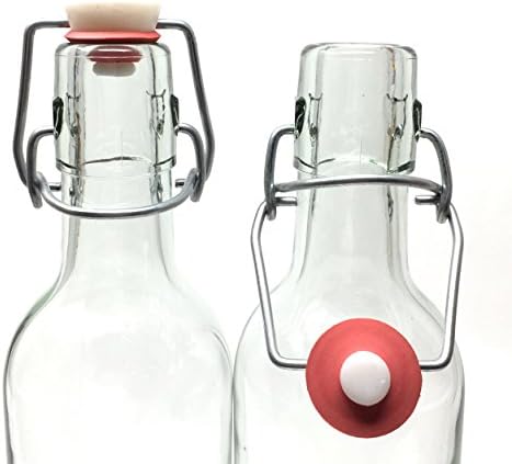 375 ml de garrafa de vidro superior de balanço 6 pacote EZ Metro superior JP-04