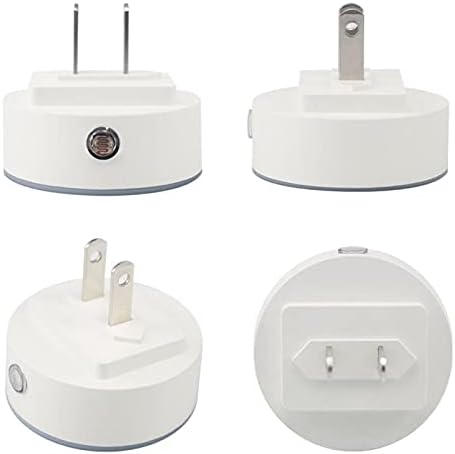 2 Pacote de plug-in Nightlight LED Night Light com sensor de anoitecer para o amanhecer para o quarto de crianças, viveiro,