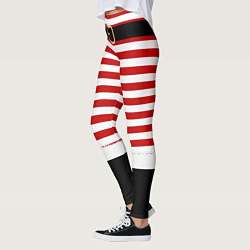 Calça de trabalho de natal feminino feminino feminino traje de calça corredores para mulheres calças personalizadas leggings magras