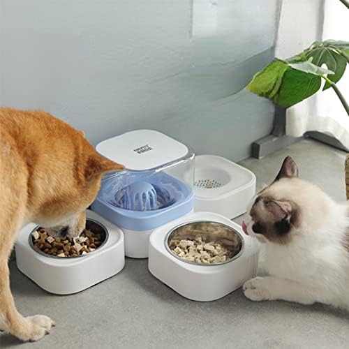 NA Automático alimentador de água para animais de estimação O gato não molhar cachorro tigela dupla tigela tigela tigela de cachorro tigela tigela de gato