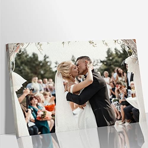 Impressões personalizadas de lona personalizadas - Transforme fotos em impressionante arte de parede emoldurada - perfeita