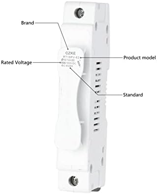 Kavju rt18pv-63 dc 1500v de baixa tensão de tensão 1p sobrecarga do suporte do fusível e proteção de curto-circuito