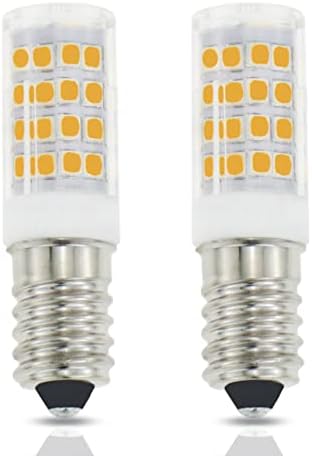 Lâmpada lamsky e14 lâmpada de lâmpada LED lâmpada 120V Branco quente 3000k não diminuído, 25W 35W Substituição de lâmpada