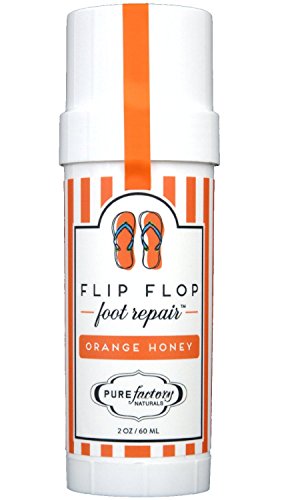 Naturals PureFactory Flip Flop Foot Repare Stick Conjunto de açúcar de limão, coco de manga e mel de laranja por fábrica pura