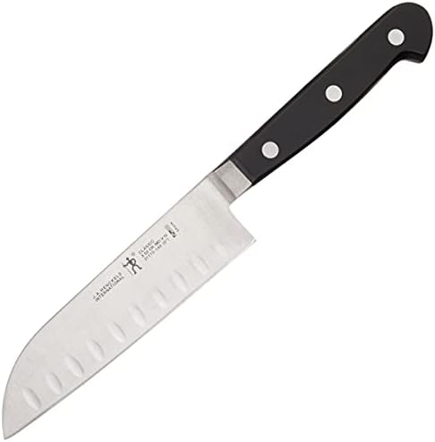 HENCKELS CLÁSSICO RAZOR-SHARP 8 POLENTE CHEF FANDA E CLÁSSICA RAZOR SHARP EXCOUS SAntoku Knife, alemão projetado informado