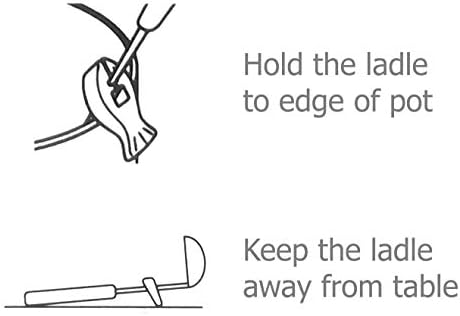 Conjunto de Excelidade de 3 Clip-On Spoon Restts Clip Anti-Slip Ladle Handle Handle Utensils Utensílios de goleiro Silicone
