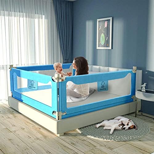 Trilhos da cama de engrenagem para crianças pequenas, atualize a altura da guarda ferroviária do leito de bebê ajustável especialmente