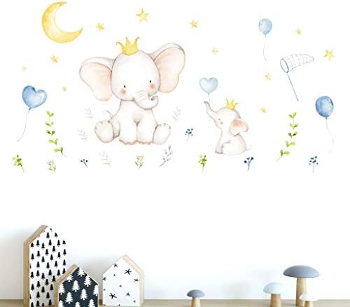 Material leve para quarto adesivo de pvc adesivo fofo decoração de quarto de bebê viva animal adesivo de parede de parede papel
