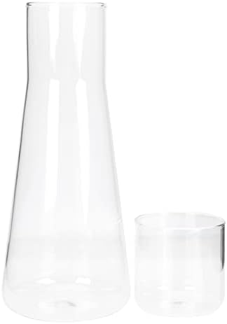 Cabilock aço inoxidável garrafas de água garrafas de água de vidro garrafas de água de vidro 1 conjunto garrafa de