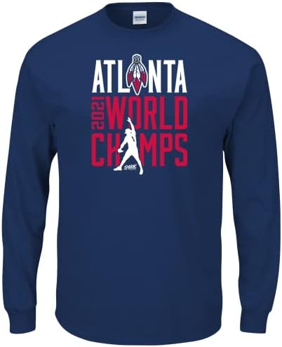 2021 T-shirt World Champs para fãs de beisebol de Atlanta