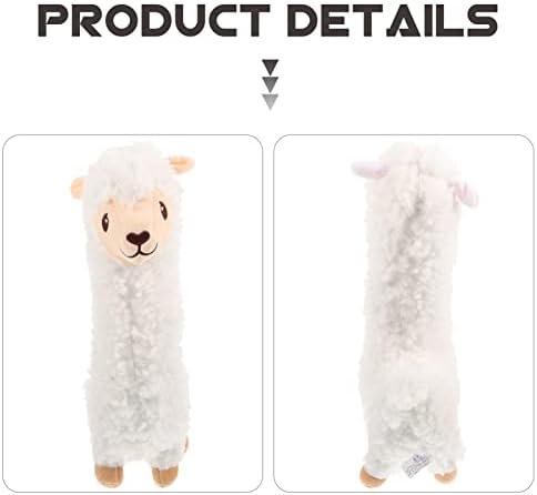 Aboofan alpaca luxuoso animal de brinquedo de brinquedo de brinquedo de alpaca de pelúcia de pelúcia de pelúcia de pelúcia de travesseiro de travesseiro de travesseiro de travesseiro de cabeceira para crianças crianças crianças presentes de 33cm