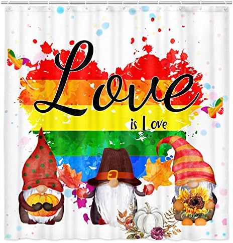 PTRXOBJ LGBT GNOMES PARA GNOMES DO BAIXO PARA BAVILHO AMOR IS LOVE RAINBOW HOME HOME