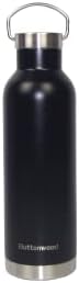 Buttonwood Sport Thermos Bottle de 20 onças com tampa de aço inoxidável, mantenha frio, reutilizável, à prova de vazamentos