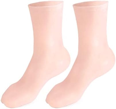 Meias hidratantes, meias de aloe, meias de silicone, meias de silicone de gel spa para mulheres, meias de pedicure para