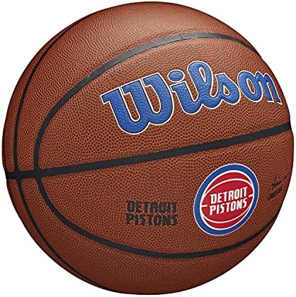 Wilson NBA Alliance Series Basketballs - Basketballs de logotipo da equipe - 29,5 e tamanhos de mini