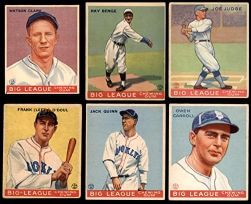 1933 Goudey Brookyln Dodgers Team Set Brooklyn Dodgers VG+ Dodgers