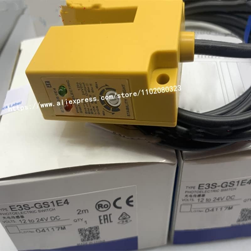 2PCS Sensor fotoelétrico E3S-DS10E4 E3S-DS30E4 E3S-DS30B4 E3S-DS30E41 E3S-GS1E4 E3S-GS1B4-