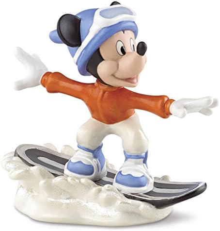 Lenox Classics Disney's Mickey's Snowboarding Adventure Fatuine